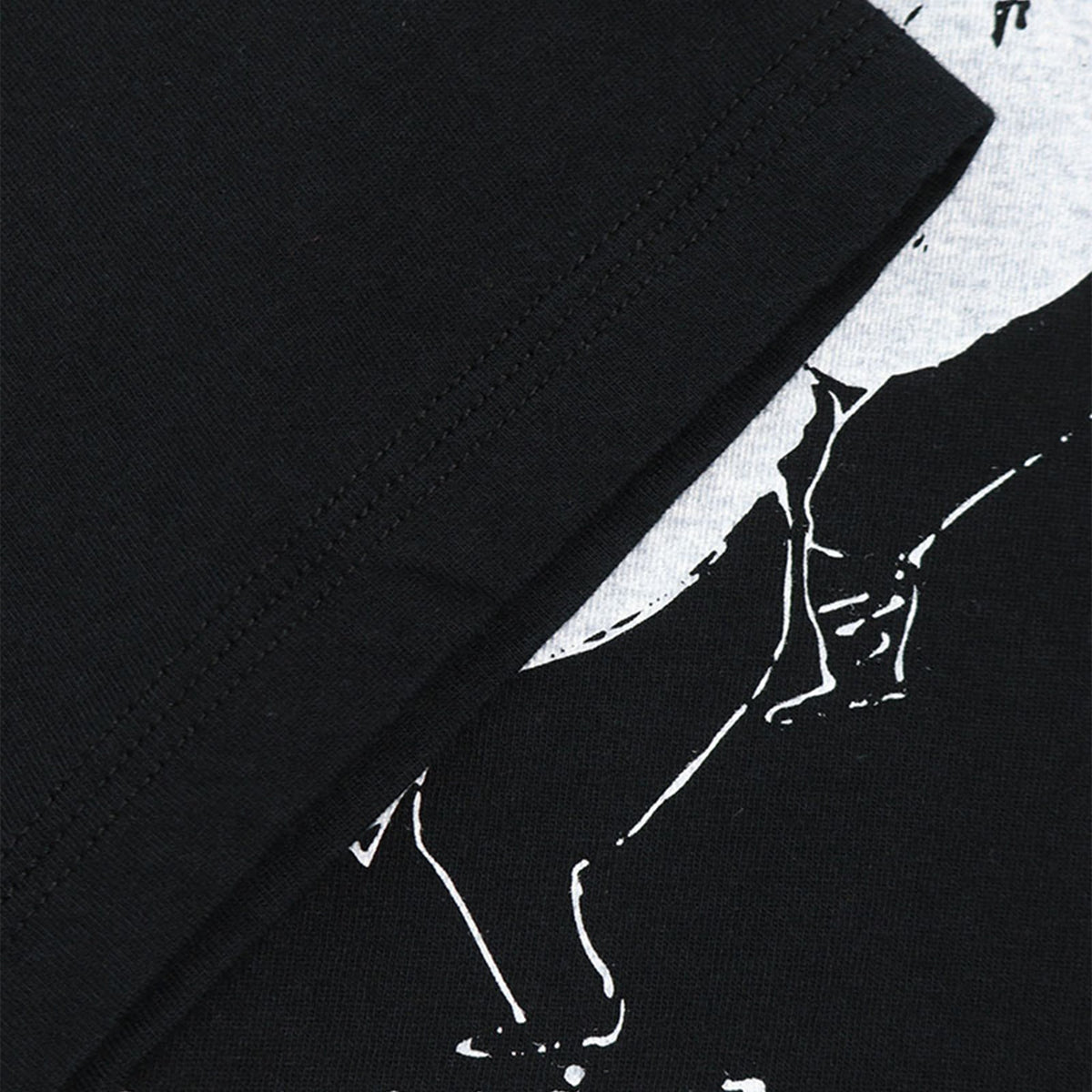 UNDERCOVER 01SS Black Cotton T-Shirt Size L