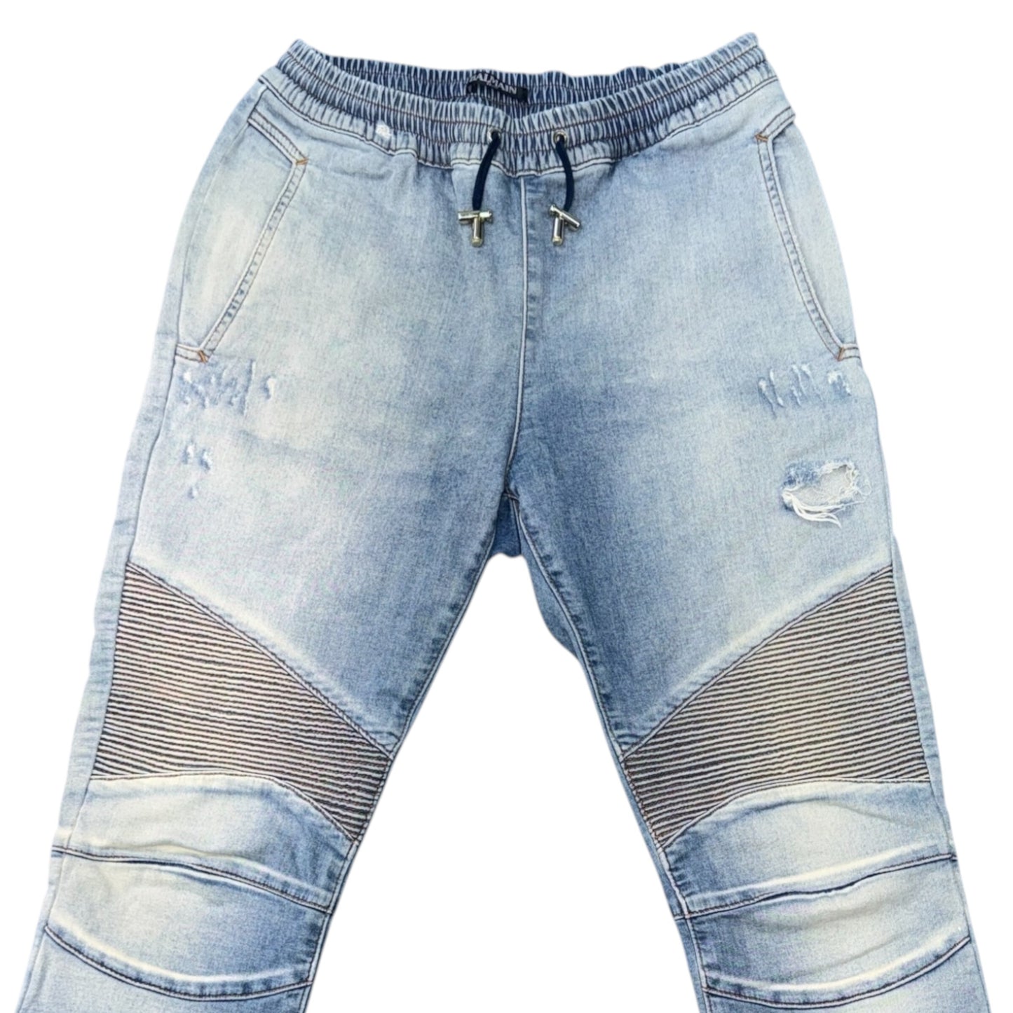 BALMAIN Biker Jogger Pants Size 28