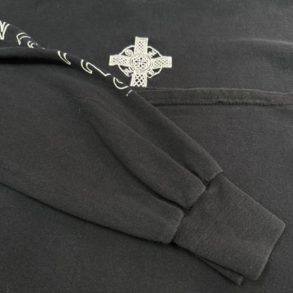OZZY OSBOURNE 90s Long Sleeve T Ozzy Sleeve & Celtic Cross Size XL
