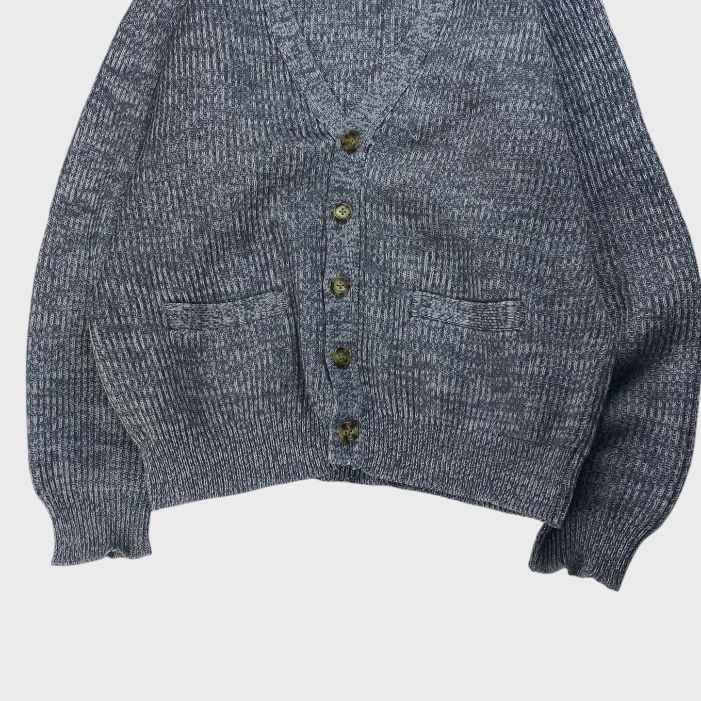 O.E.B Knit Sweater Gray Size L