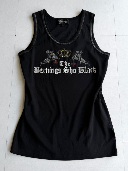 BERNINGS SHO Black Kingdom Tanktop Cotton Size L