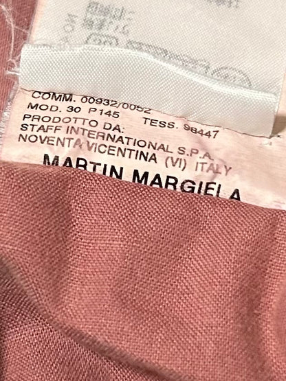 MARTIN MARGIELA AW05 Faded Pink Garment Dye Trousers Size 44