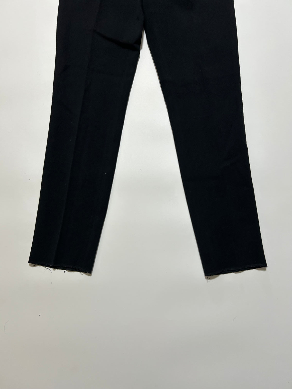 DIRK BIKKEMBERGS 90s Wool Trousers Black Size S