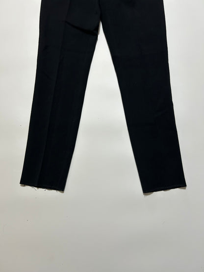 DIRK BIKKEMBERGS 90s Wool Trousers Black Size S
