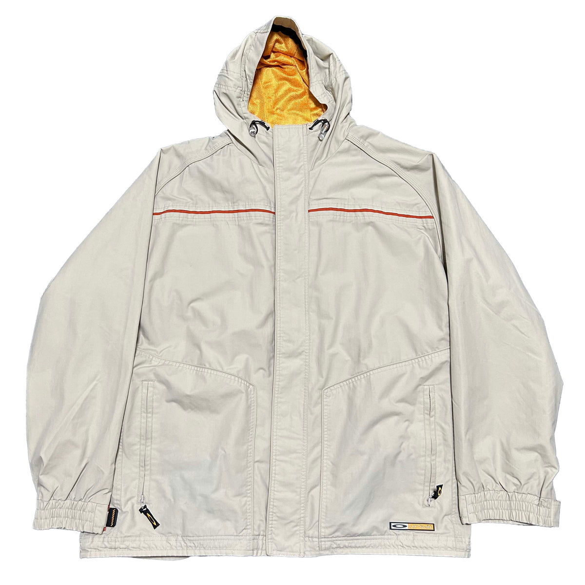 OAKLEY SOFTWARE 2000s Nylon Technical Parka Ivory Size XXL