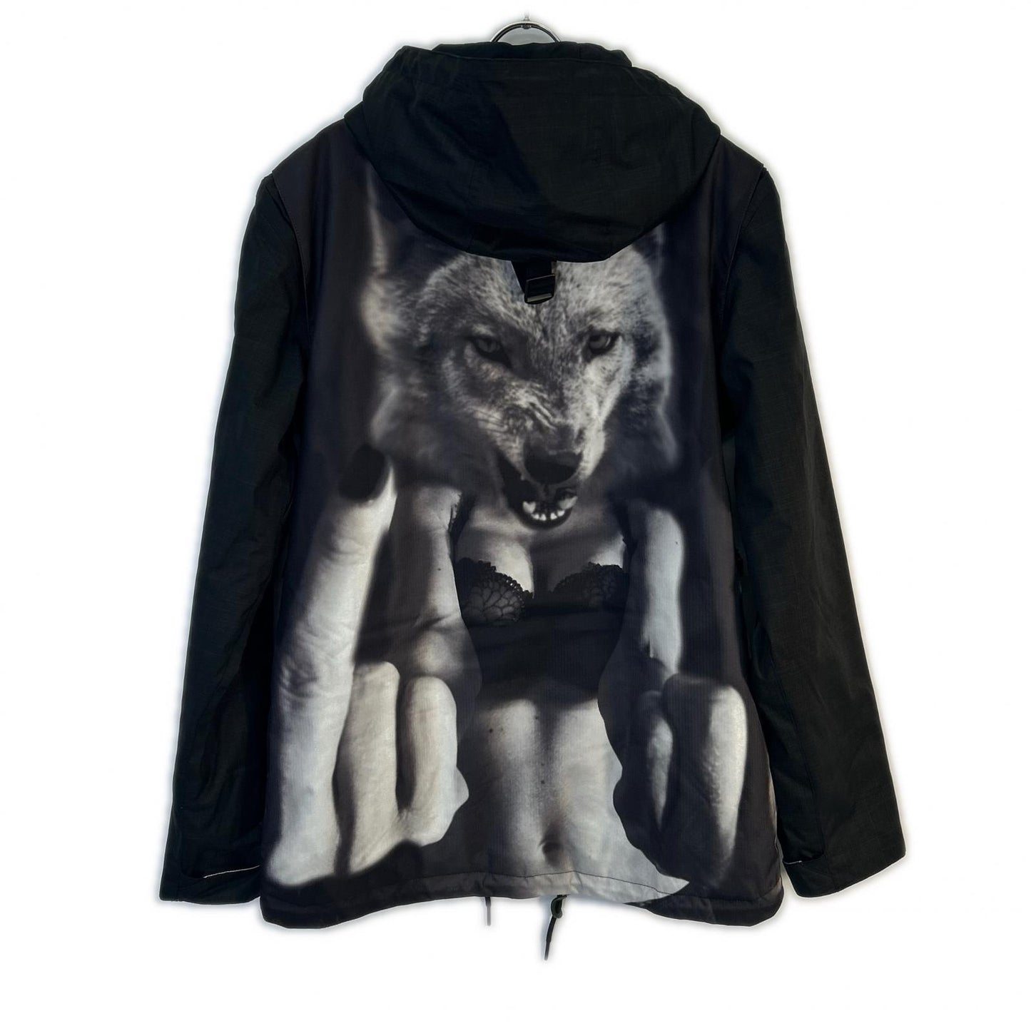 VOLCOM G0451606 Black Wolf Ski Jacket Poly Size L