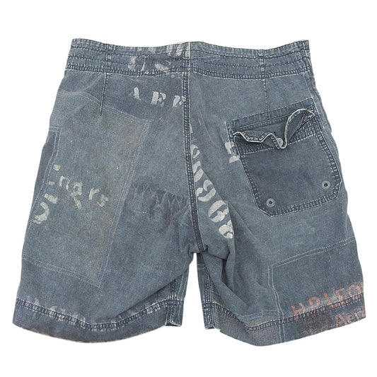 RRL Indigo Cotton Shorts Blue Size 32