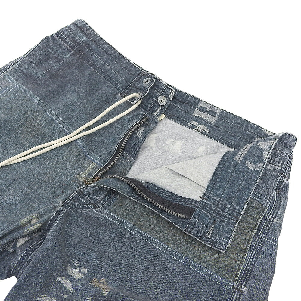 RRL Indigo Cotton Shorts Blue Size 32