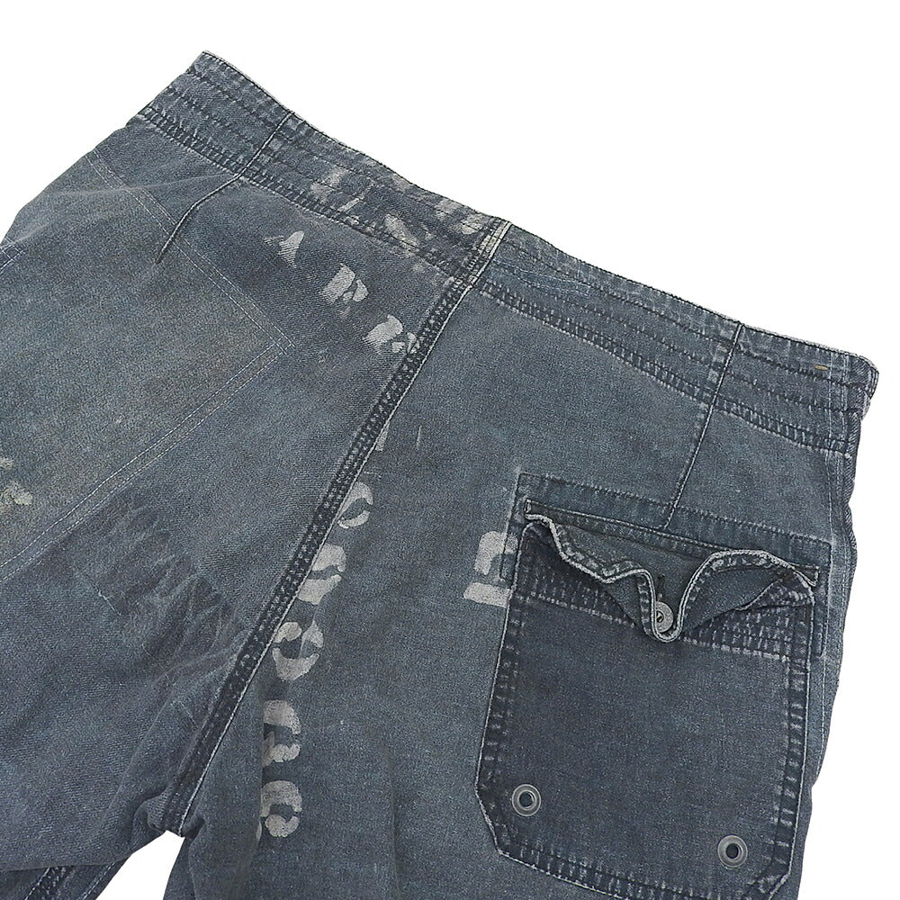RRL Indigo Cotton Shorts Blue Size 32