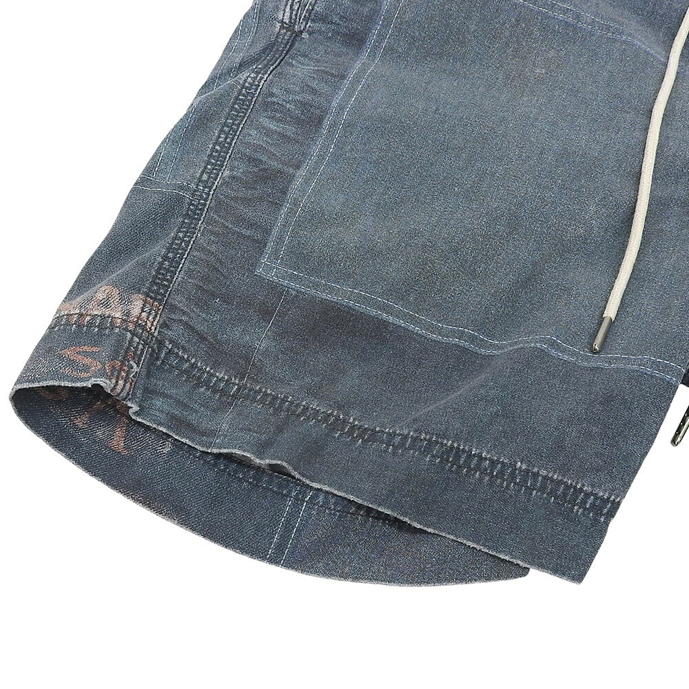 RRL Indigo Cotton Shorts Blue Size 32