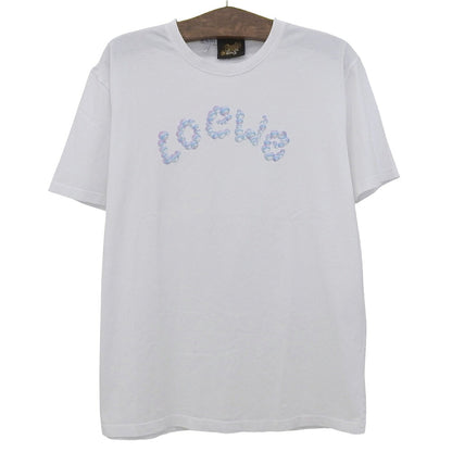 LOEWE 23SS Bubble Arch Logo Cotton T-Shirt White Size M