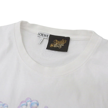 LOEWE 23SS Bubble Arch Logo Cotton T-Shirt White Size M