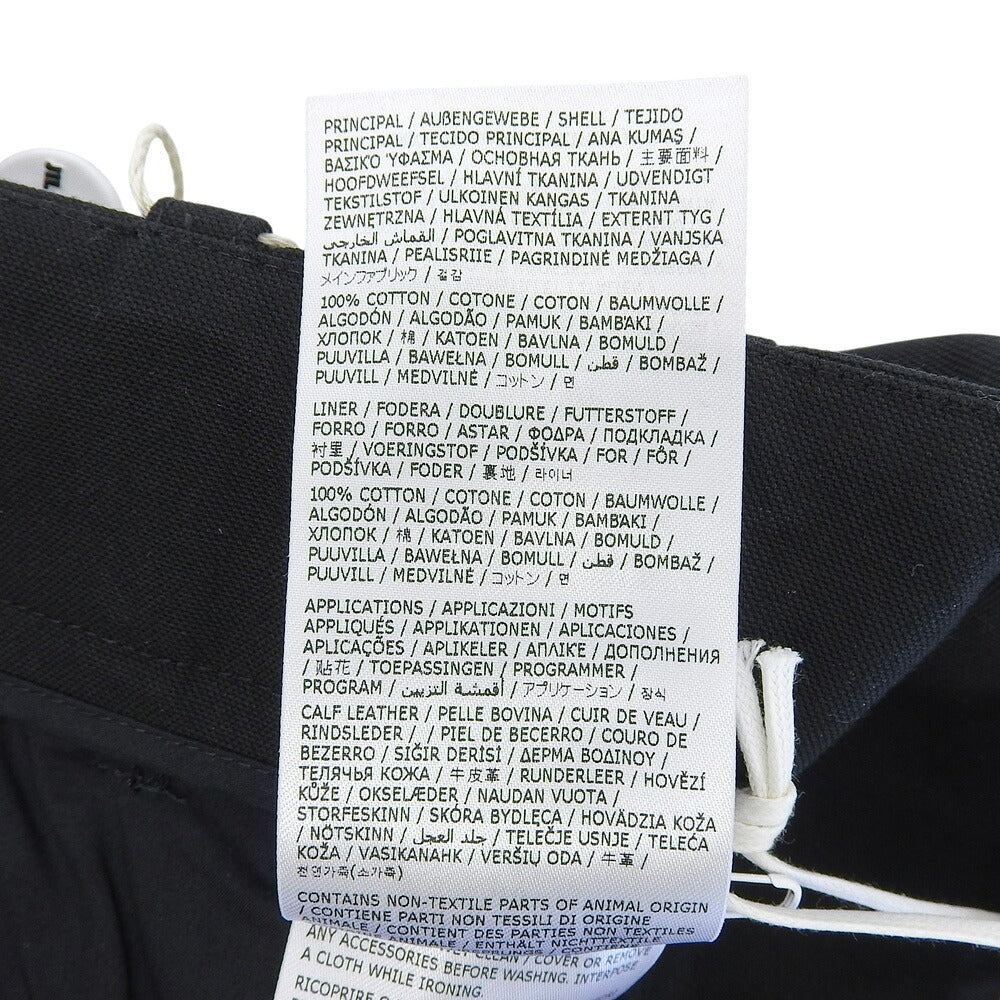 JIL SANDER+ Belted Cotton Shorts Black Size 44