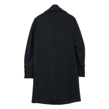 DIESEL BlackGold Wool Chester Coat Black Size 44