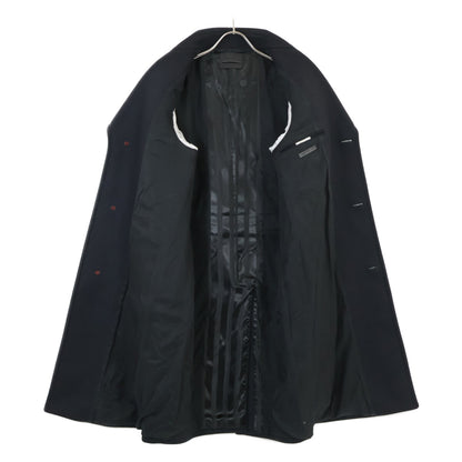 DIESEL BlackGold Wool Chester Coat Black Size 44