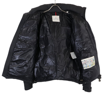 MONCLER MONTGENEVRE Wool Short Down Jacket Gray Size 2