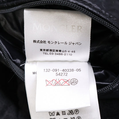 MONCLER MONTGENEVRE Wool Short Down Jacket Gray Size 2