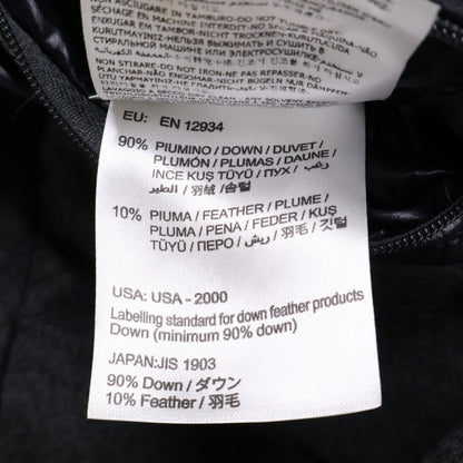 MONCLER MONTGENEVRE Wool Short Down Jacket Gray Size 2
