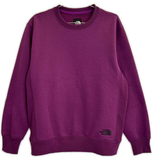 THE NORTH FACE Crewneck Sweatshirt Purple Poly Size L
