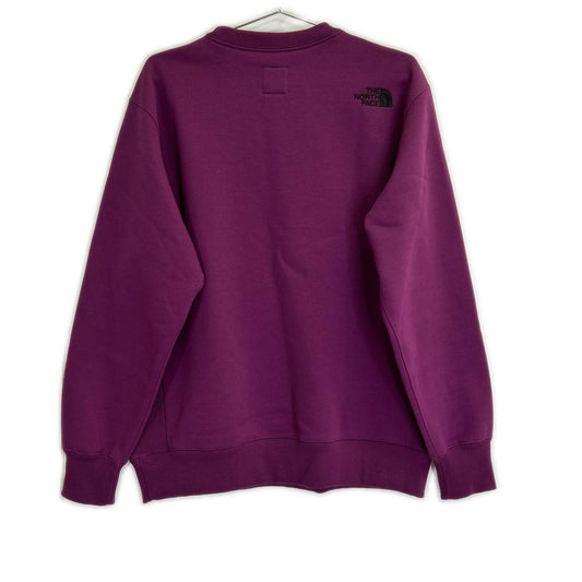 THE NORTH FACE Crewneck Sweatshirt Purple Poly Size L