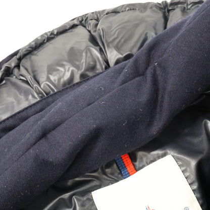MONCLER Montgenevre Wool Down Jacket Navy Blue Size 0