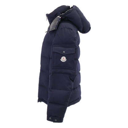MONCLER Montgenevre Wool Down Jacket Navy Blue Size 0