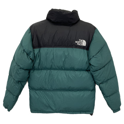 THE NORTH FACE ND91841 Black Green Nuptse Down Jacket Size M