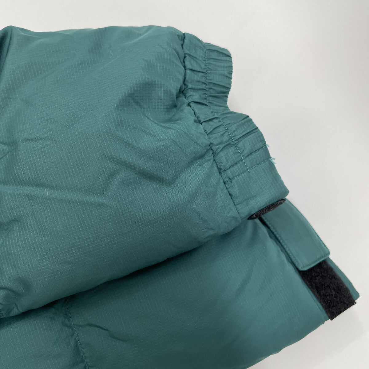 THE NORTH FACE ND91841 Black Green Nuptse Down Jacket Size M