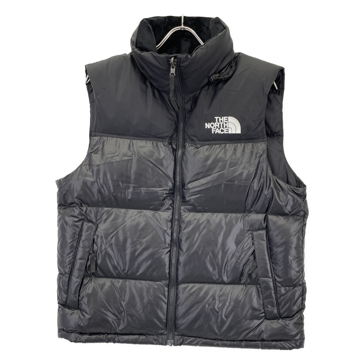THE NORTH FACE Black Nuptse Hybrid Down Vest Size L
