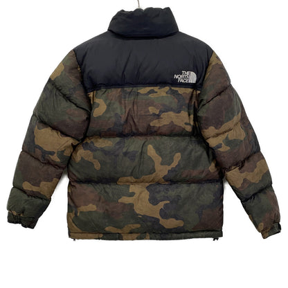 THE NORTH FACE ND91842 Khaki Camo Nuptse Down Jacket Size M