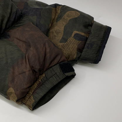 THE NORTH FACE ND91842 Khaki Camo Nuptse Down Jacket Size M