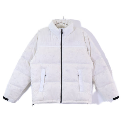 THE NORTH FACE ND92337 White Undyed Down Jacket Size L