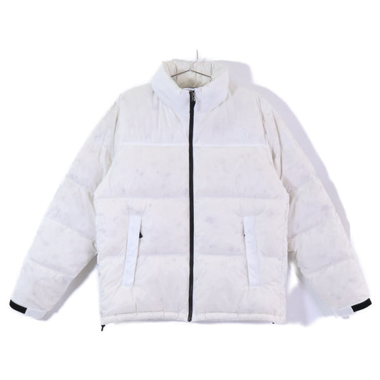 THE NORTH FACE ND92337 White Undyed Down Jacket Size L