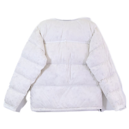 THE NORTH FACE ND92337 White Undyed Down Jacket Size L