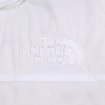 THE NORTH FACE ND92337 White Undyed Down Jacket Size L