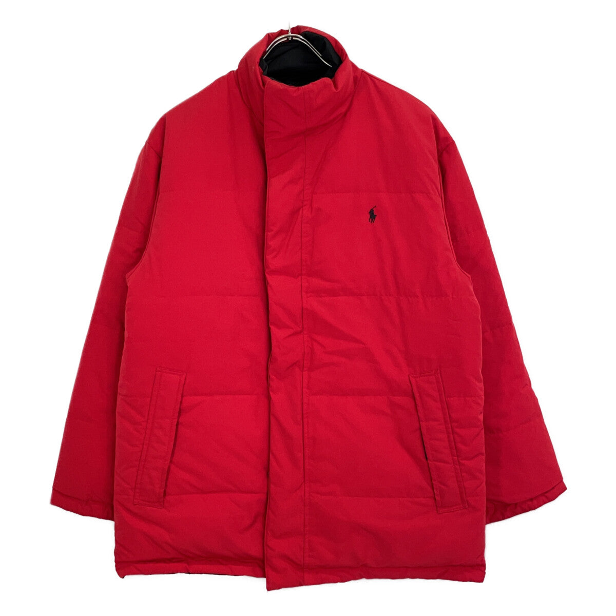 POLO RALPH LAUREN JR-RL-IA3654 Black Red Down Jacket Size M