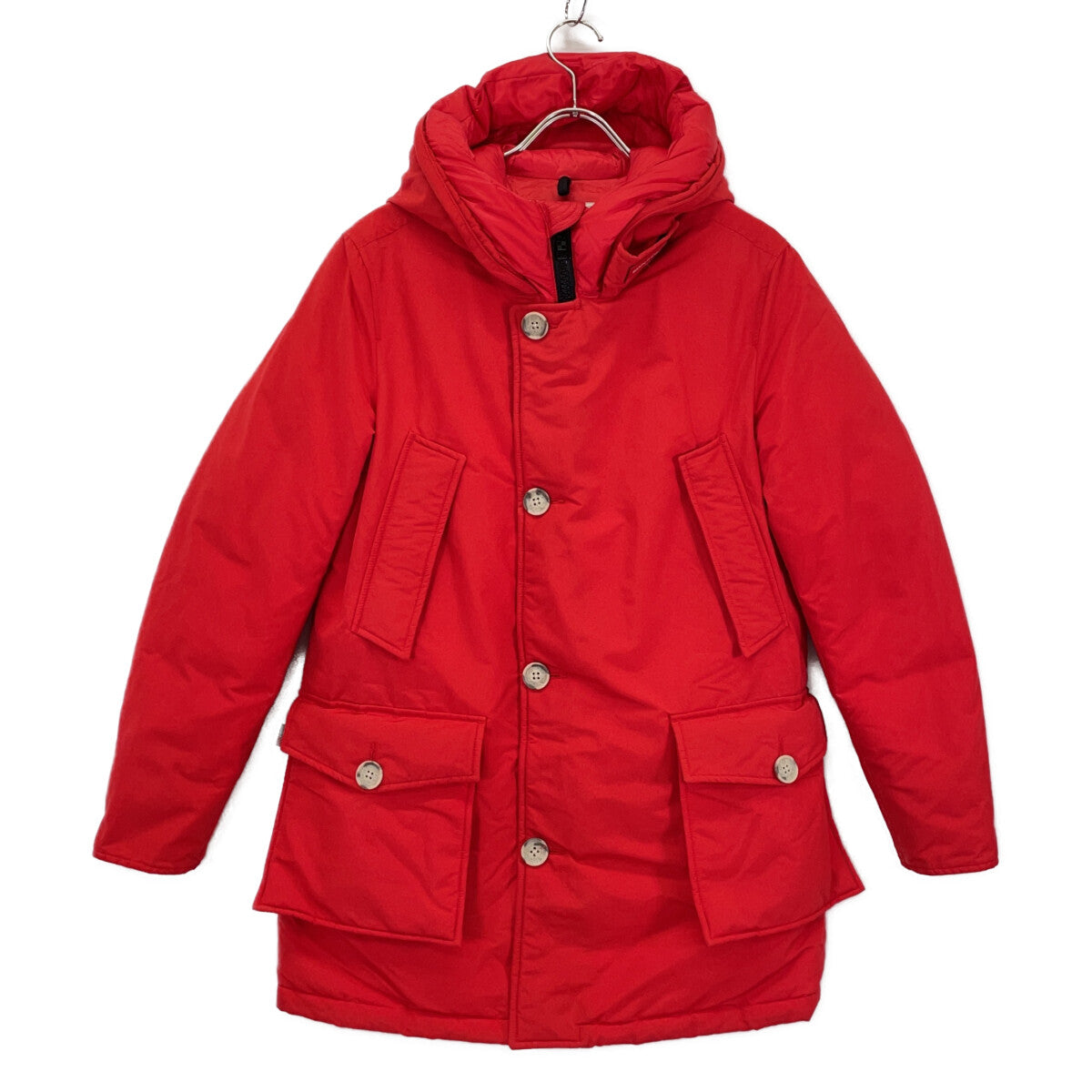 WOOLRICH Red WOCPS2882 Arctic Parka Jacket Size EU XS