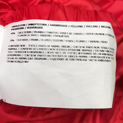 WOOLRICH Red WOCPS2882 Arctic Parka Jacket Size EU XS