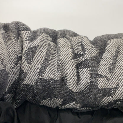 Supreme 22SS Gray Fat Tip Jacquard Puffer Jacket Size M