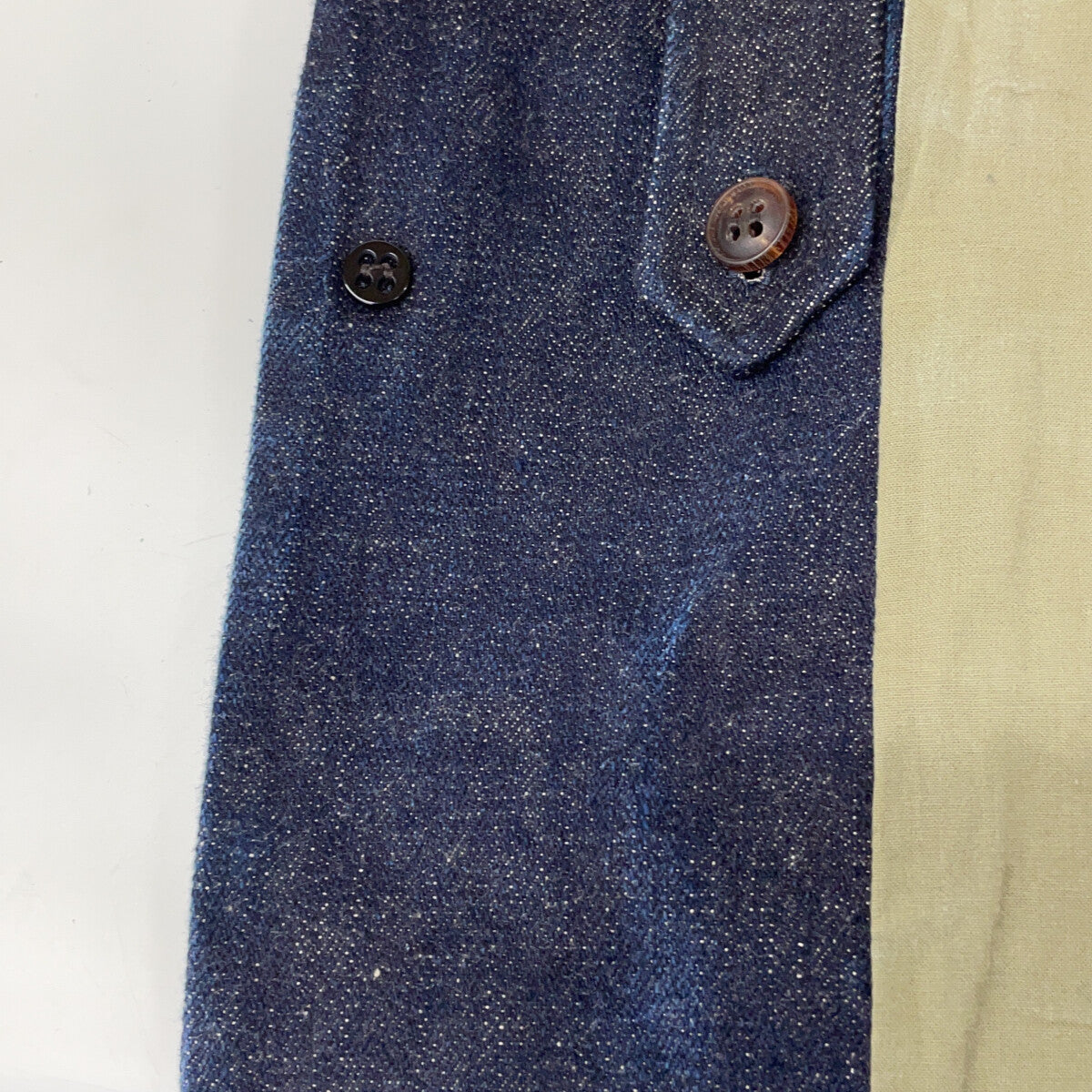 NIGEL CABOURN Indigo JK-1 Mallory Denim Jacket Size 46