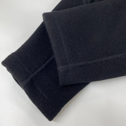 PRADA Black 0000ET Wool Single Jacket Size 44