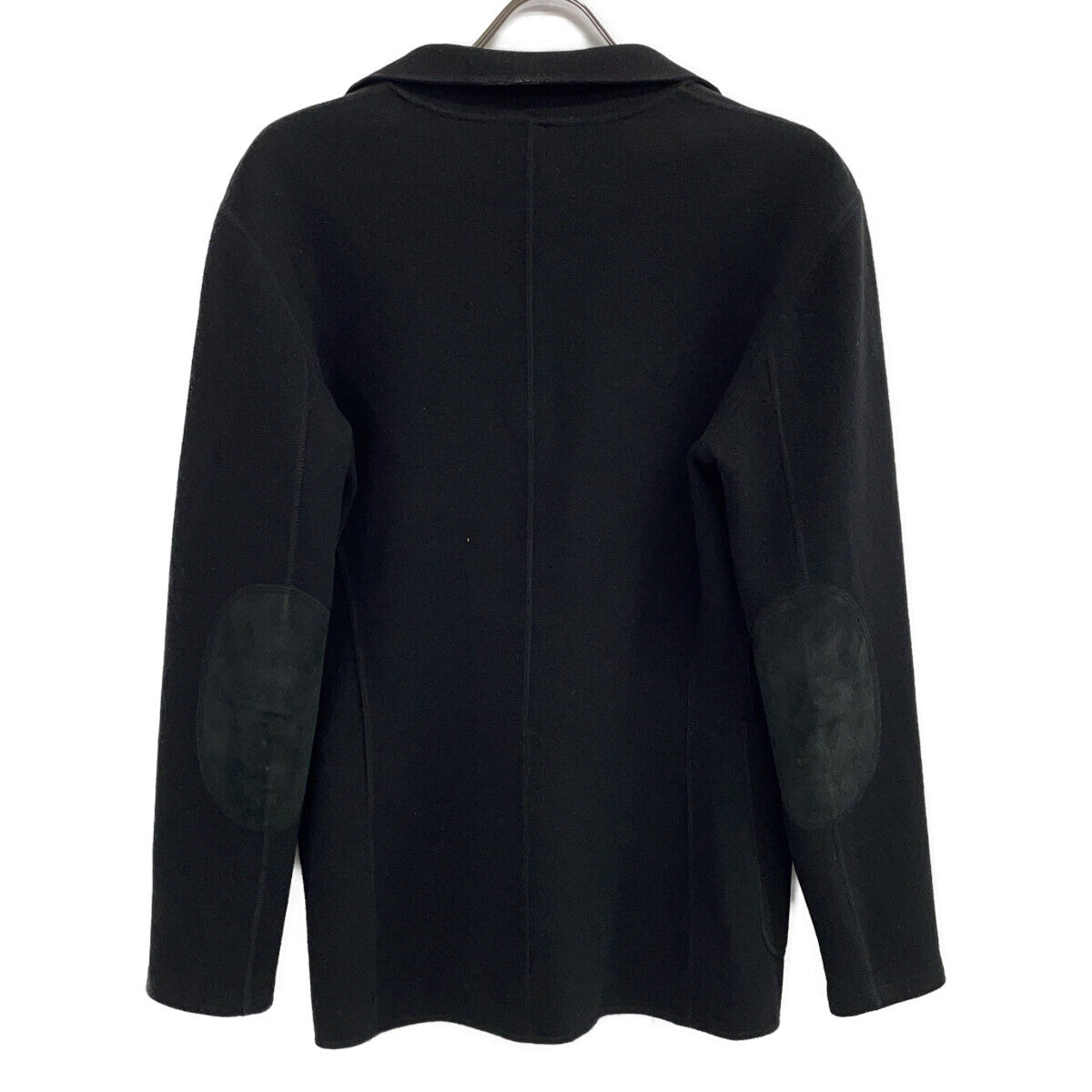 PRADA Black 0000ET Wool Single Jacket Size 44