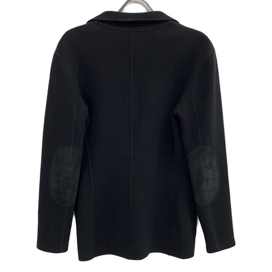 PRADA Black 0000ET Wool Single Jacket Size 44