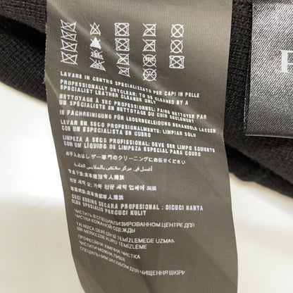PRADA Black 0000ET Wool Single Jacket Size 44