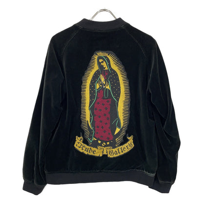 RUDE GALLERY Black Velour Maria Souvenir Jacket Size 2