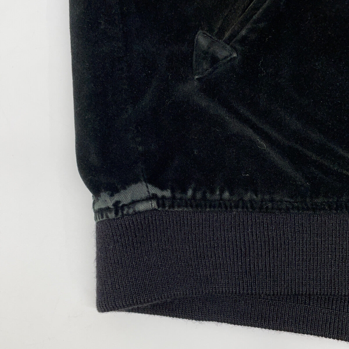 RUDE GALLERY Black Velour Maria Souvenir Jacket Size 2