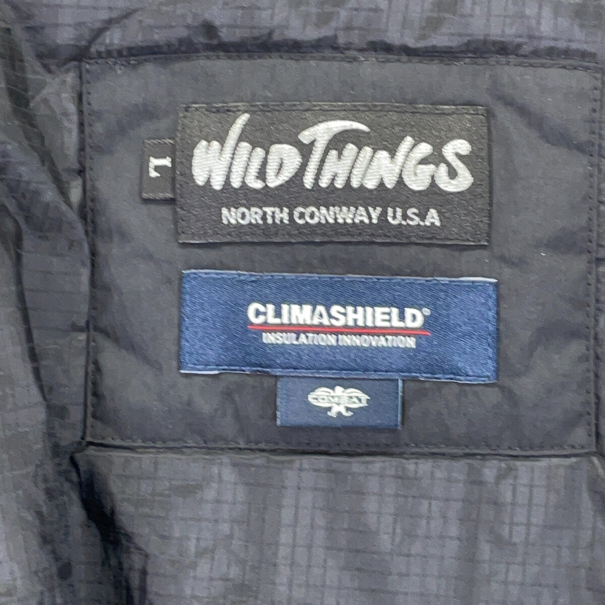 WILD THINGS Beams WT25440SK-BBM Cold Nylon Jacket Size L