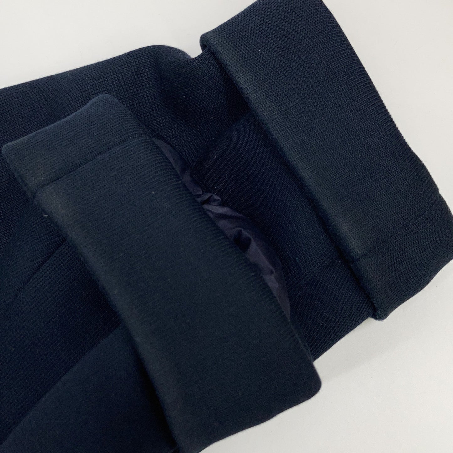 DUNO Navy GIANT Paneled Hooded Down Jacket Size 46
