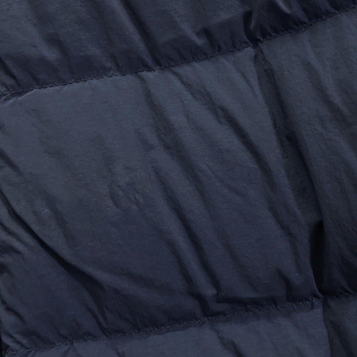 DUNO Navy GIANT Paneled Hooded Down Jacket Size 46