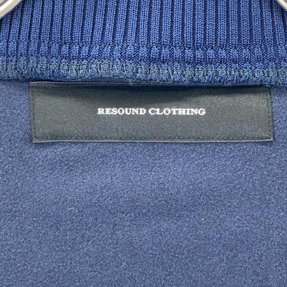 RESOUND CLOTHING Navy BB Logo Varsity Jacket Size 2